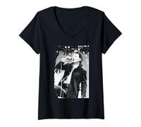 Mujer U2 Live Aid Sunday Bloody Sunday Bono 1985 Camiseta Cuello V