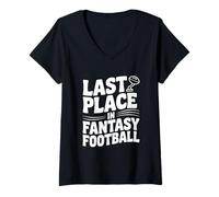 Mujer Último Lugar en Fantasy Football Camiseta Cuello V