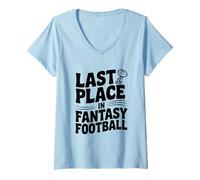 Mujer Último Lugar en Fantasy Football Camiseta Cuello V