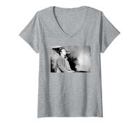 Mujer Ultravox Midge Ure Viena TOTP 1981 por Virginia Turbett Camiseta Cuello V