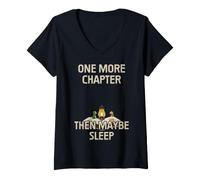 Mujer Un capítulo más Lectura de ratón de Biblioteca Camiseta Cuello V