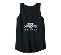 Mujer Un Diamante de la Primera Agua. Dichos Divertidos, Cita Victoriana Camiseta sin Mangas