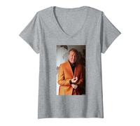 Mujer Un Lugar para enterrar a extraños Banda de Rock de Brooklyn Andy Willsher Camiseta Cuello V