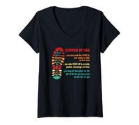 Mujer Un Padre Que tomó la decisión de amar el Día del Padre Camiseta Cuello V