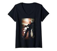 Mujer Un pie en la Tumba Victor Meldrew Richard Wilson Camiseta Cuello V