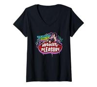 Mujer Un Placer absoluto, Dr. Frank-N-Furter, no lo sueñe, Labios Camiseta Cuello V