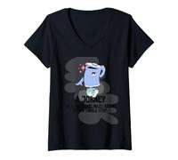 Mujer Un refrán Genial Un Viaje de mil Millas Camiseta Cuello V