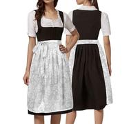Mujer Uniforme Vestido De Oktoberfest Dirndl BáVaro Fiesta Tirolesa Tallas Grandes Cerveza Festival Disfraz Bávara Adulta