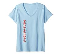 Mujer Universal Monsters Classic Anime Frankenstein Front & Back Camiseta Cuello V