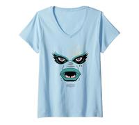 Mujer Universal Monsters Creature Glam Portrait Camiseta Cuello V