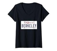 Mujer Universidad de Berkeley, San Francisco, Área de la Bahía de California Camiseta Cuello V