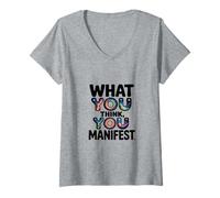 Mujer Universo Dentro Camiseta Cuello V
