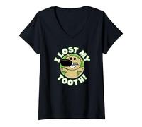 Mujer Unlimited Squirrels Zoom I Lost My Tooth Camiseta Cuello V