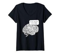 Mujer Use Me, While It's Still Legal: Free Speech & Thinking Brain Camiseta Cuello V