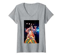 Mujer Vainilla Ice To The Extreme World Tour 1991 Camiseta Cuello V