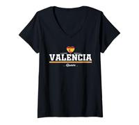 Mujer Valencia Spain Camiseta Cuello V