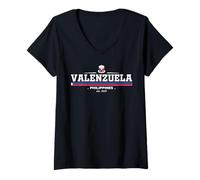 Mujer Valenzuela Philippenes Camiseta Cuello V