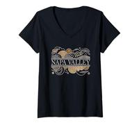 Mujer Valle de Napa California - Clásico Valle de Napa CV13X Camiseta Cuello V