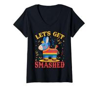 Mujer Vamos a ser aplastados Camiseta Cuello V