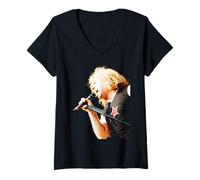 Mujer Van Halen Balance Tour: La era de Sammy Hagar (1995) Camiseta Cuello V