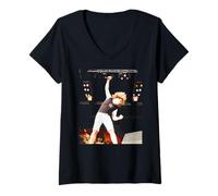 Mujer Van Halen Live Balance Tour, época de Sammy Hagar, 1995 Camiseta Cuello V