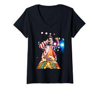 Mujer Vanilla Ice Ice Baby Live To The Extreme Tour 1991 Camiseta Cuello V
