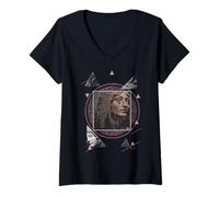 Mujer Vaporwave Estética Retro Ropa 80s 90s Greek Estatua Art Camiseta Cuello V