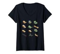 Mujer Vehículos Militares Tanques Aviones Amante Niños y Niñas Camiseta Cuello V