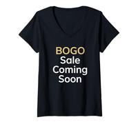 Mujer Venta de Bogo próximamente para Las futuras mamás gemelas Camiseta Cuello V