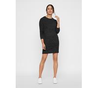 Mujer VERO MODA Vestido de Punto Mini Mezclado Manga Larga Corte Regular Básico