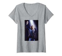 Mujer Verve Richard Ashcroft Sinfonía agridulce Andy Willsher Camiseta Cuello V