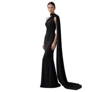 Mujer Vestido De Noche Negocios Cóctel Baile Ceremonia Boda Invitada | Sin Espalda,Detalle Capuza Lateral Con Drapado,Cuello Halter,Invitado Boda,Fiesta,Diaria,Dama De Honor,Todos Los Días