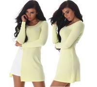 Mujer Vestido de Verano Stretch Cut-Out Incluso Transpirable Transparente Sexy