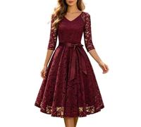 Mujer Vestido Largo sin Mangas, Vestidos de Noche Elegantes para Mujer, Vestido Maxi con Abertura, Sexy y Elegante, Vestido de cóctel, Vestido de Fiesta, Escote en V, para Boda, Dama de Honor