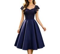 Mujer Vestido Largo sin Mangas, Vestidos de Noche Elegantes para Mujer, Vestido Maxi con Abertura, Sexy y Elegante, Vestido de cóctel, Vestido de Fiesta, Escote en V, para Boda, Dama de Honor