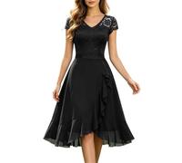 Mujer Vestido Largo sin Mangas, Vestidos de Noche Elegantes para Mujer, Vestido Maxi con Abertura, Sexy y Elegante, Vestido de cóctel, Vestido de Fiesta, Escote en V, para Boda, Dama de Honor