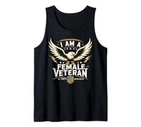 Mujer Veterana USA Veterans Day US Army Mom Veteran Women Camiseta sin Mangas