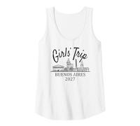 Mujer Viaje Chicas Buenos Aires Argentina 2027 | Girls Travel Camiseta sin Mangas