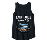 Mujer Viaje de Chicas a Lake Tahoe Camiseta sin Mangas