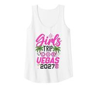 Mujer Viaje de Mujer a Las Vegas Girl 2027 Despedida de Soltera Cumpleaños Viaje Camiseta sin Mangas