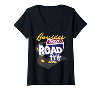 Mujer Viaje por Carretera a Boulder 2026 Camiseta Cuello V
