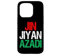 Mujer Vida Libertad Irán Jin Jiyan Azadi kurda Irani Carcasa para iPhone 15 Pro