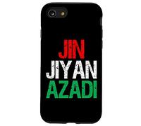 Mujer Vida Libertad Irán Jin Jiyan Azadi kurda Irani Carcasa para iPhone SE (2020) / 7/8