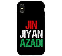 Mujer Vida Libertad Irán Jin Jiyan Azadi kurda Irani Carcasa para iPhone X/XS