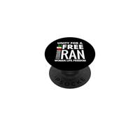 Mujer Vida Libertad Irán Unidad por Un Irán Libre PopSockets PopGrip Adhesivo