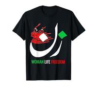 Mujer Vida Libertad Irán Zan Zendegi Azadi Camiseta