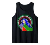Mujer Vida Libertad Irán Zan Zendegi Azadi Camiseta sin Mangas