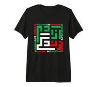 Mujer Vida Libertad Irán Zan Zendegi Azadi Persa Camiseta Premium