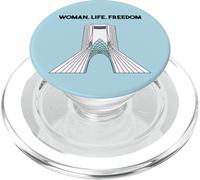 Mujer Vida Libertad Irán Zan Zendegi Azadi PopSockets PopGrip para MagSafe
