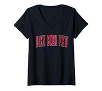 Mujer Vietnam Lover Orgulloso Recuerdo vietnamita Dien Bien PHU Camiseta Cuello V